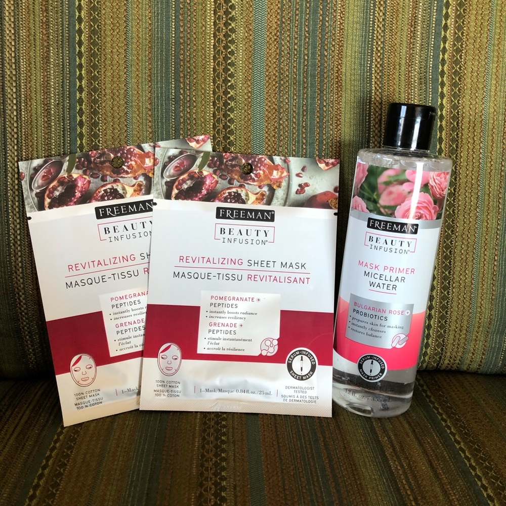 🌵 3/$15 Freeman Beauty mask primer and facial masks set (see description)